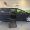 Black Chrysler Pacifica with Driverge Side Entry Automatic Fold Out conversion