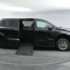 Black Toyota Sienna with BraunAbility Side Entry Automatic In Floor conversion