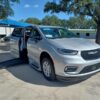 Silver Chrysler Pacifica with BraunAbility Side Entry Automatic Fold Out conversion