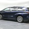 Blue Toyota Sienna with BraunAbility Side Entry Automatic Fold Out conversion