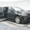 Black Chrysler Pacifica with BraunAbility Side Entry Automatic Fold Out conversion