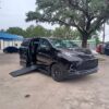 Black Toyota Sienna with Vantage Mobility Side Entry Automatic In Floor conversion