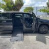 Black Chevrolet Traverse with BraunAbility Side Entry Automatic In Floor conversion