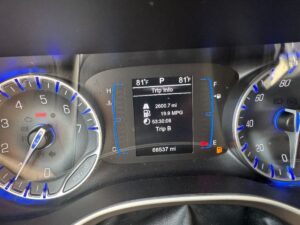 Silver Chrysler Pacifica with BraunAbility Side Entry Automatic In Floor conversion