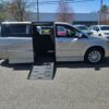 Gold Chrysler Town and Country with BraunAbility Side Entry Automatic Fold Out conversion