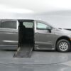 Grey Chrysler Pacifica with BraunAbility Side Entry Automatic Fold Out conversion