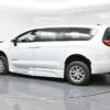White Chrysler Pacifica with BraunAbility Side Entry Automatic Fold Out conversion