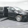 Black Chrysler Pacifica with BraunAbility Side Entry Automatic Fold Out conversion