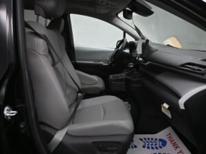 Black Toyota Sienna with BraunAbility Side Entry Automatic Fold Out conversion