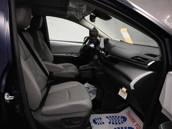 Blue Toyota Sienna with BraunAbility Side Entry Automatic In Floor conversion