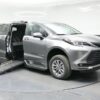 Grey Toyota Sienna with BraunAbility Side Entry Automatic Fold Out conversion