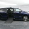 Blue Toyota Sienna with BraunAbility Side Entry Automatic In Floor conversion