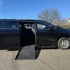 Black Chrysler Pacifica with BraunAbility Side Entry Automatic Fold Out conversion