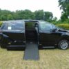 Black Toyota Sienna with Vantage Mobility Side Entry Automatic In Floor conversion
