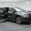 Grey Honda Odyssey with BraunAbility Side Entry Automatic In Floor conversion