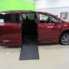 Red Toyota Sienna with Vantage Mobility Side Entry Automatic In Floor conversion