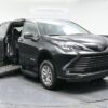 Black Toyota Sienna with BraunAbility Side Entry Automatic Fold Out conversion
