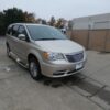Brown Chrysler Town and Country with Vantage Mobility Side Entry Automatic In Floor conversion
