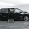 Black Toyota Sienna with BraunAbility Side Entry Automatic Fold Out conversion