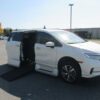 White Honda Odyssey with Vantage Mobility Side Entry Automatic In Floor conversion