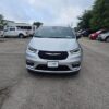 Silver Chrysler Pacifica with BraunAbility Side Entry Automatic Fold Out conversion