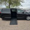 Black Chrysler Pacifica with BraunAbility Side Entry Automatic Fold Out conversion