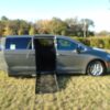 Grey Chrysler Pacifica with Driverge Side Entry Automatic Fold Out conversion