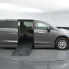 Grey Chrysler Pacifica with BraunAbility Side Entry Automatic Fold Out conversion