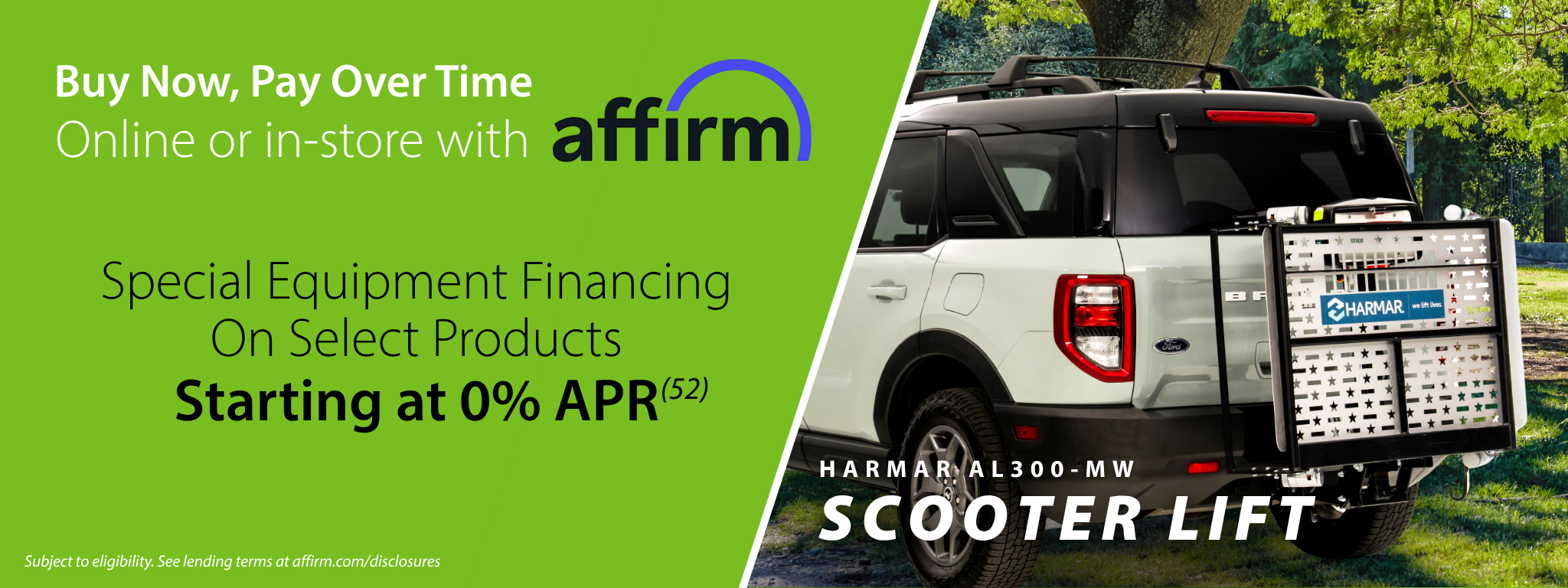 Equipment - 0% APR