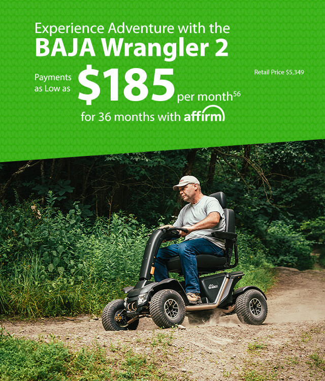 BAJA Wrangler for $185/month