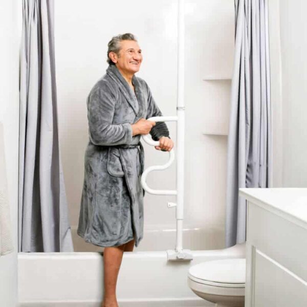 Bathtub Security Pole and Grab Bar