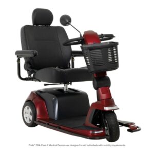 Maxima 3 wheel scooter in red