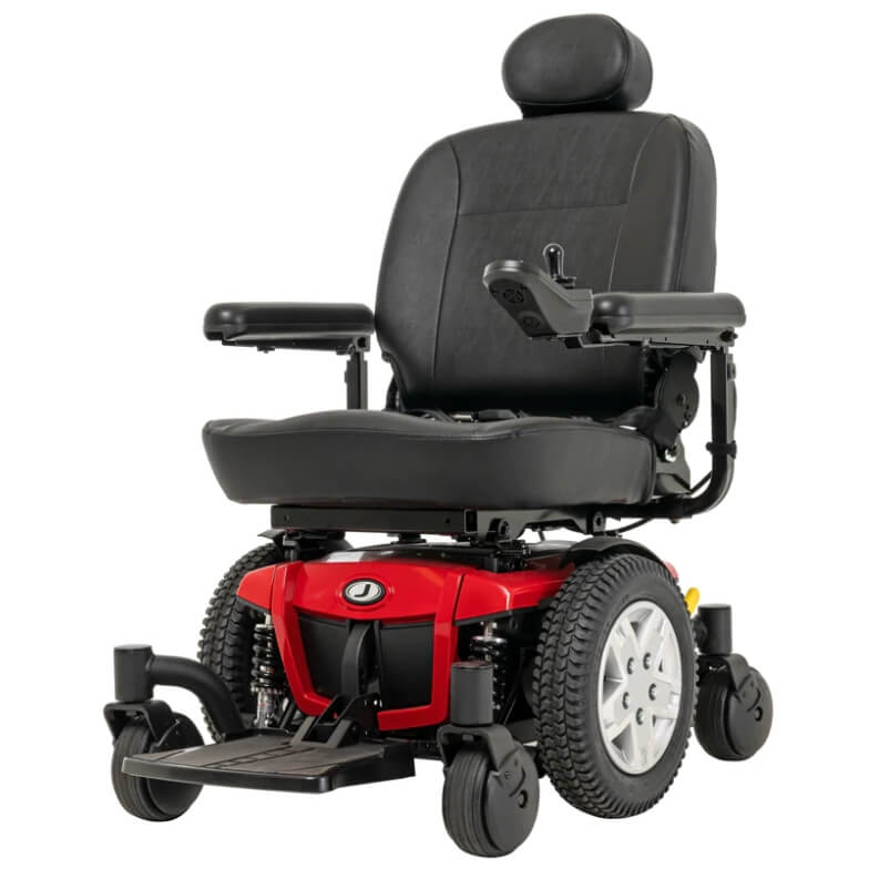 Red Power Wheelchair