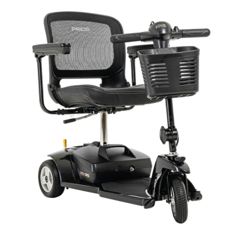 Pride Mobility Go-Go Ultra X 3-Wheel Travel Mobility Scooter, Top Speed:  4.00 mph - Drive Range: 6.90 miles 