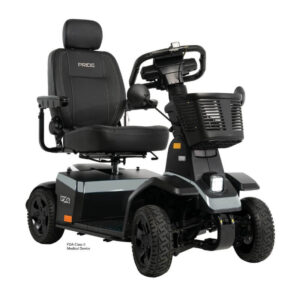 Pride Mobility PX4 mobility scooter in gray