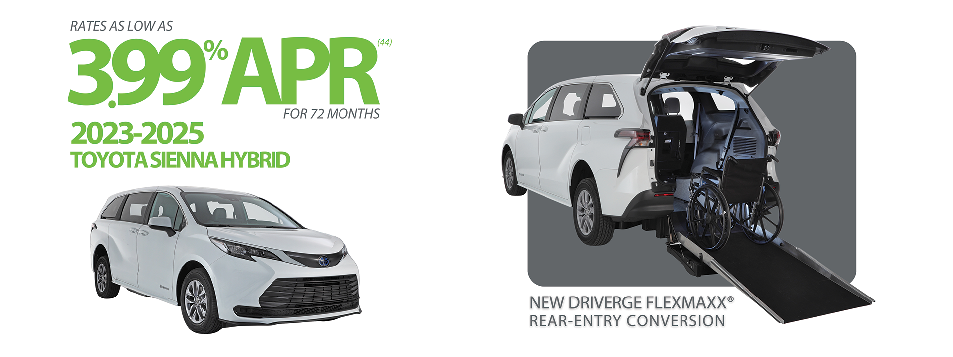 Toyota Sienna Hybrid Driverge FlexMaxx