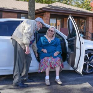 BraunAbility Turny manual installed in a vehicle