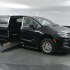 Black Chrysler Pacifica with BraunAbility Side Entry Automatic Fold Out conversion