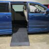 Blue Dodge Grand Caravan with Vantage Mobility Side Entry Automatic In Floor conversion