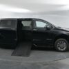 Black Toyota Sienna with BraunAbility Side Entry Automatic In Floor conversion