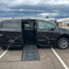 Black Toyota Sienna with BraunAbility Side Entry Automatic Fold Out conversion