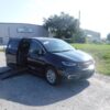 Blue Chrysler Pacifica with BraunAbility Side Entry Automatic Fold Out conversion