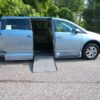 Blue Honda Odyssey with Vantage Mobility Side Entry Automatic In Floor conversion