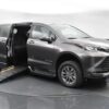 Grey Toyota Sienna with BraunAbility Side Entry Automatic Fold Out conversion