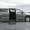 Grey Chrysler Pacifica with BraunAbility Side Entry Automatic Fold Out conversion