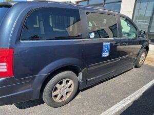 Chrysler Town and Country with BraunAbility Side Entry Automatic Fold Out conversion