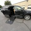 Black Ford Explorer with BraunAbility Side Entry Automatic In Floor conversion
