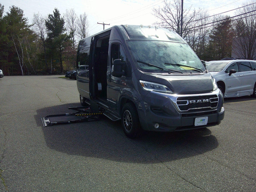 Grey Ram ProMaster with Tempest Side Entry Automatic Fold Out conversion
