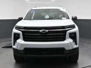 White Chevrolet Traverse with BraunAbility Side Entry Automatic In Floor conversion
