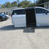 White Chrysler Pacifica with BraunAbility Side Entry Automatic Fold Out conversion